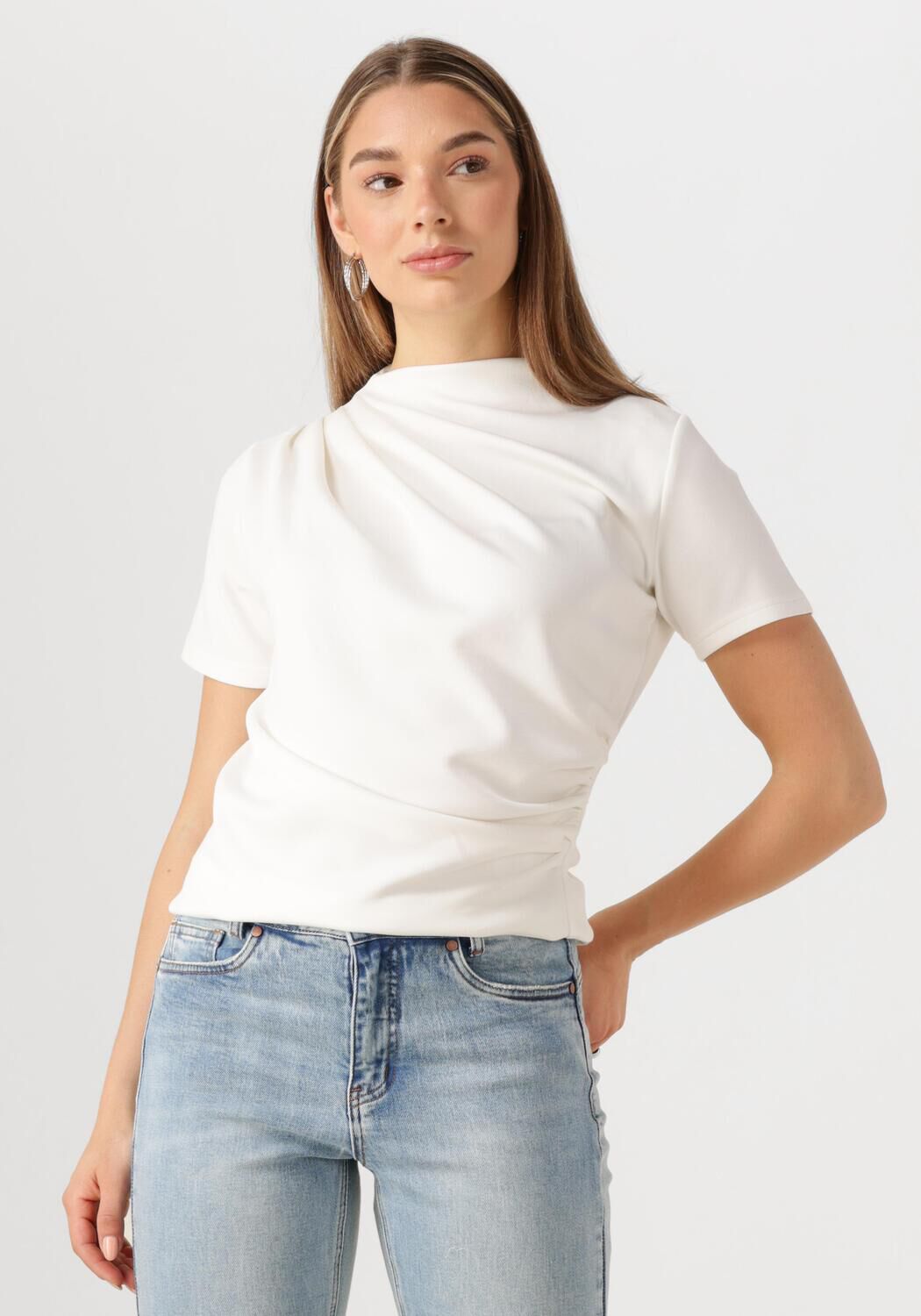 MY ESSENTIAL WARDROBE Dames Tops & T-shirts Hellemw Tee Wit