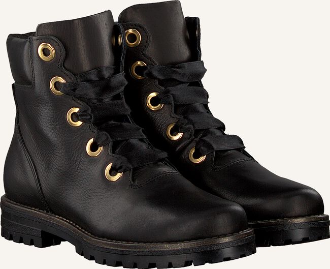 Zwarte SIMONE MATHIEU Veterboots 39341 Zwarte SIMONE MATHIEU Veterboots 39341 - large