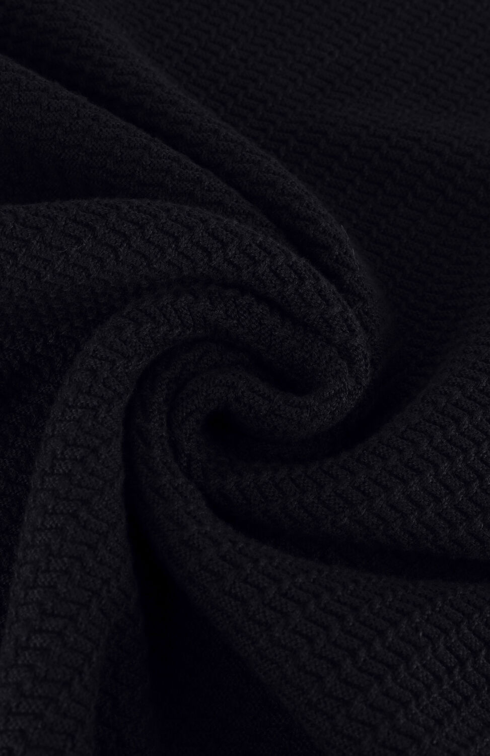 Donkerblauwe TOMMY HILFIGER Trui RECTANGULAR STRUCTURE CREW NK - large