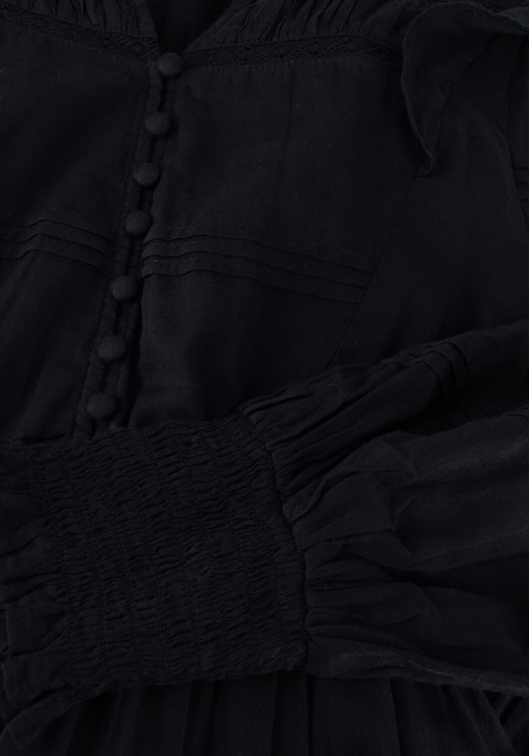 Donkerblauwe NEO NOIR Mini jurk SALLI S VOILE DRESS - large