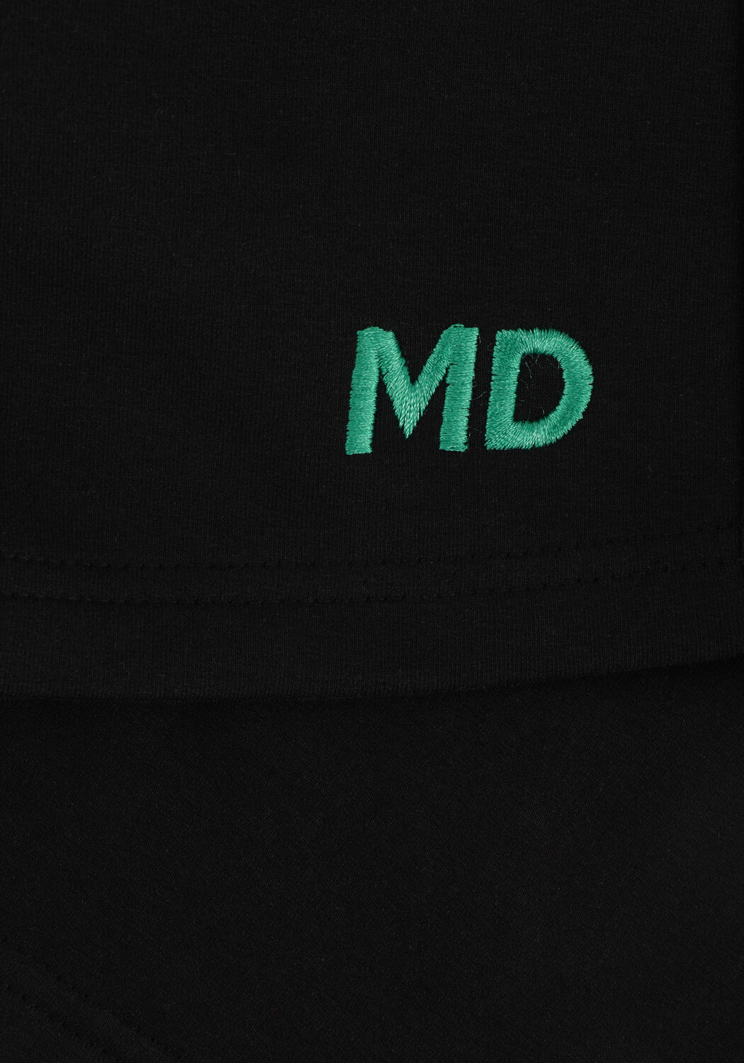 Zwarte MOODSTREET Korte broek SWEATSHORT WITH SIDEPOCKETS - large