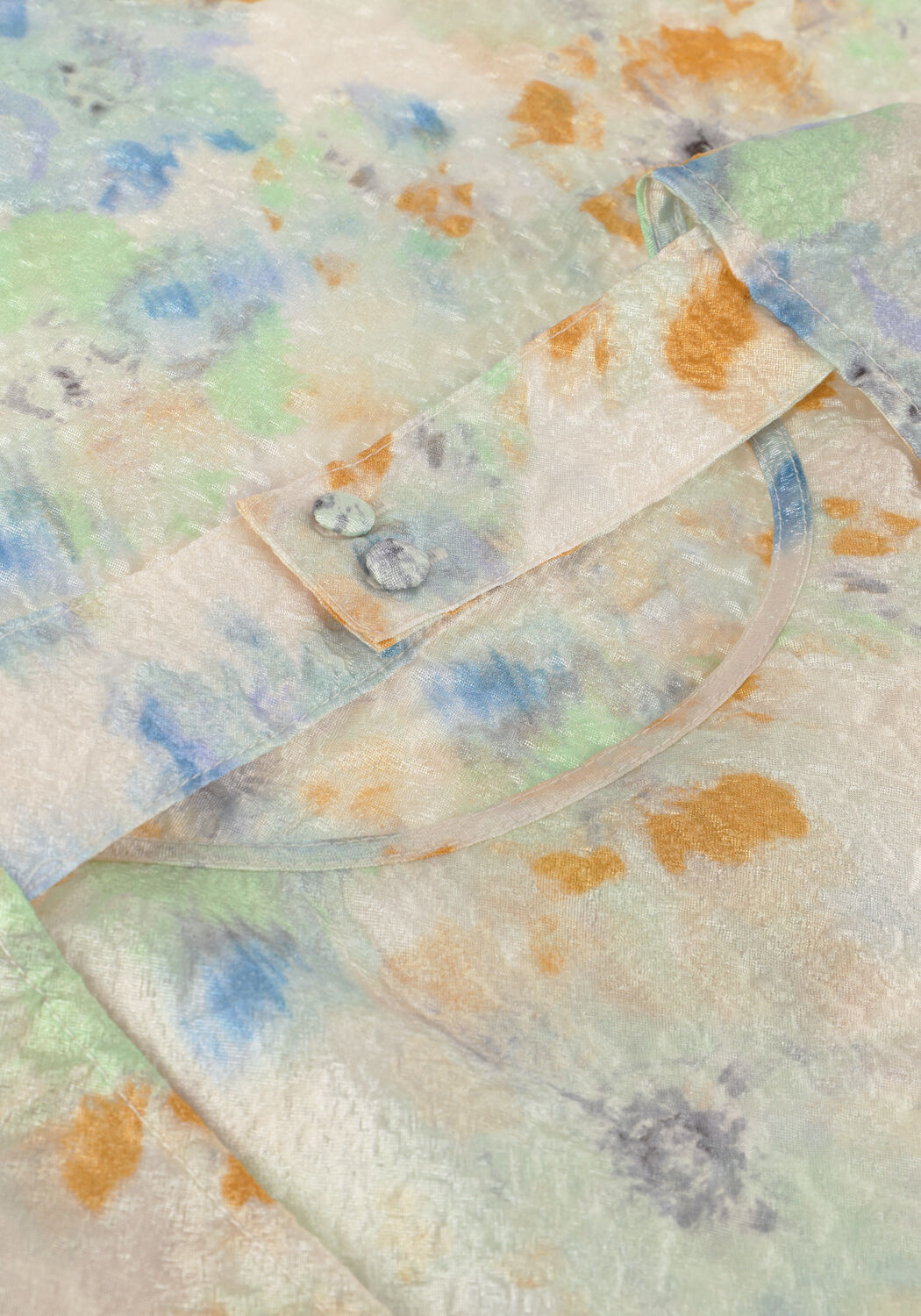 Witte ENVII Mini jurk ENWOMBAT SS DRESS AOP 7063 - large