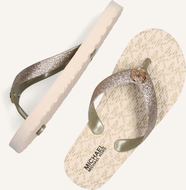 Gouden MICHAEL KORS KIDS Slippers ENDINE OVERSIZED Gouden MICHAEL KORS KIDS Slippers ENDINE OVERSIZED - large