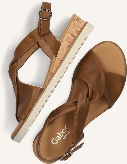 Camel GABOR Sandalen met hak 751.1 Camel GABOR Sandalen met hak 751.1 - large