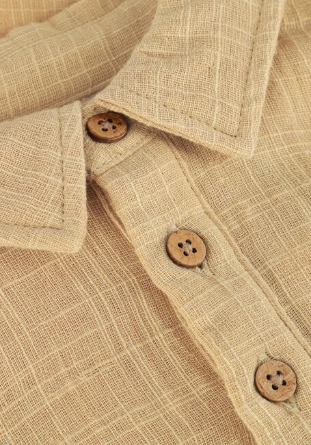 Zand LIL' ATELIER Casual overhemd NMMDAWSON SS LOOSE SHIRT LIL - large