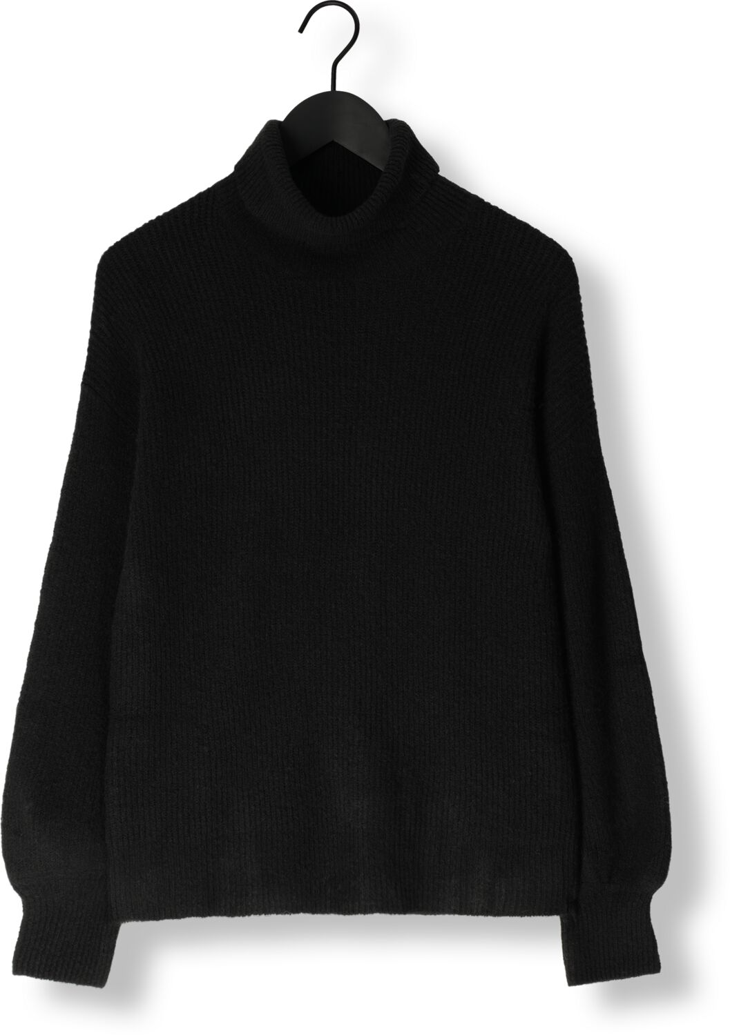 MY ESSENTIAL WARDROBE Dames Truien & Vesten Lunamw Rollneck Pullover Zwart
