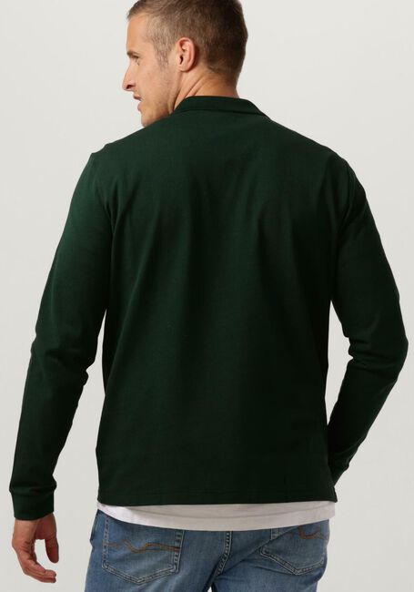 Donkergroene LACOSTE Polo 1HP2 MEN LONG SLEEVED BEST POLO - large