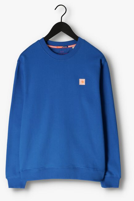Blauwe SCOTCH & SODA Sweater CLASSIC ESSENTIAL CREWNECK SWEATSHIRT - large