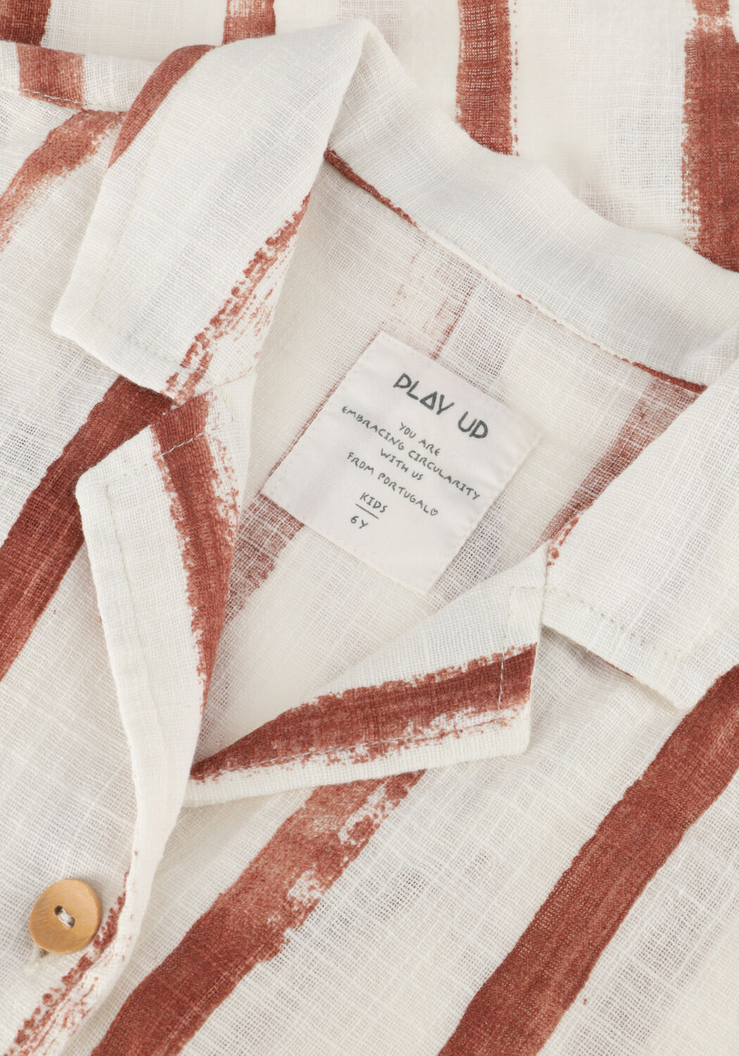 PLAY UP Jongens Overhemden Printed Woven Shirt Rood