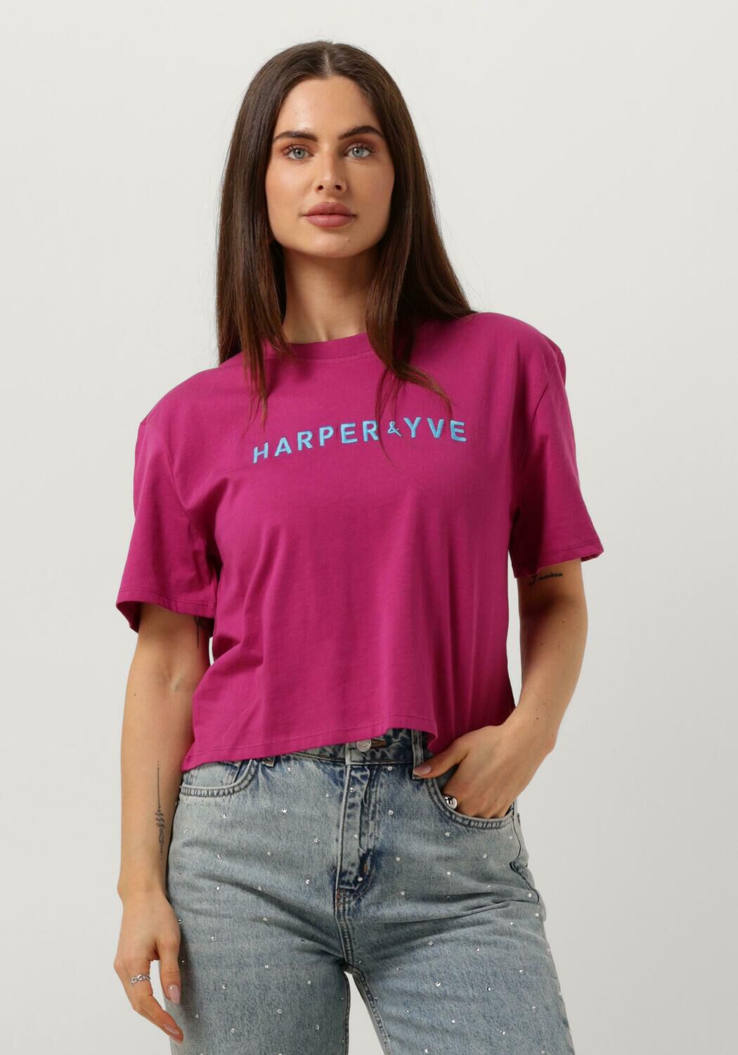 HARPER & YVE Dames Tops & T-shirts Harper-ss Lila