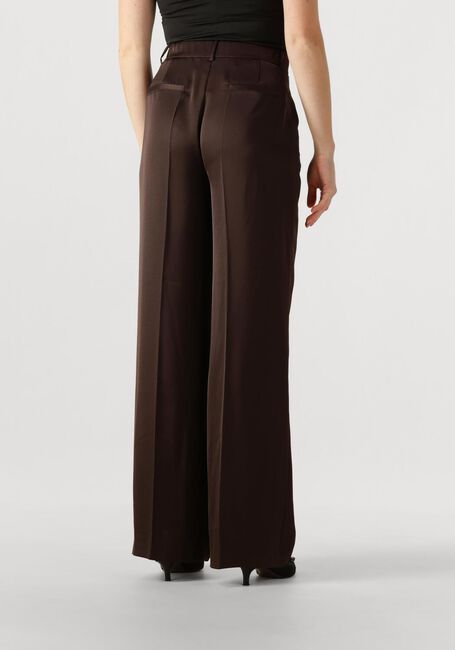 Bruine DANTE6 Wijde broek JULES SATIN SMART PANTS - large