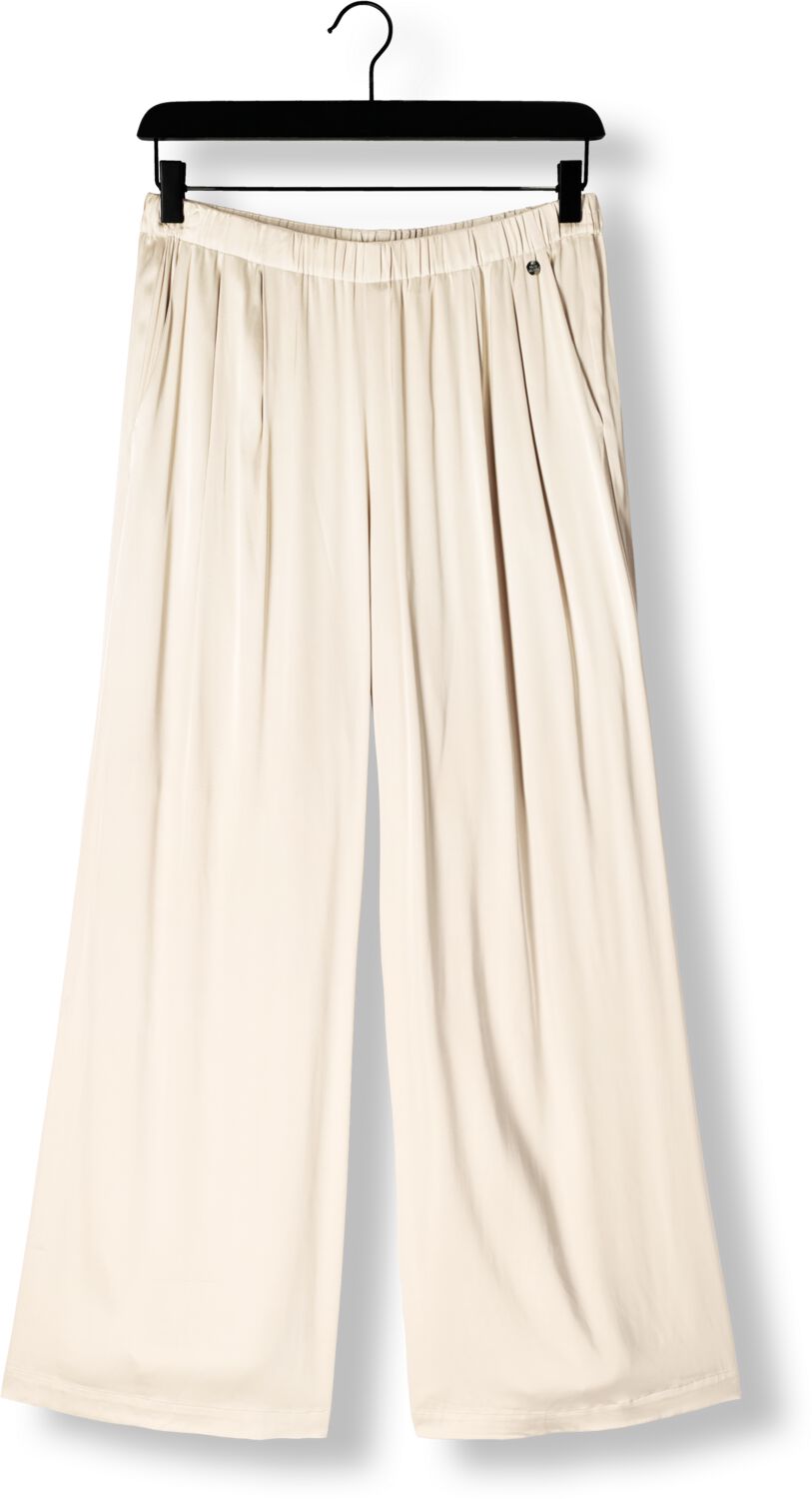 MOS MOSH Dames Broeken Mmrita Satin Pant Beige