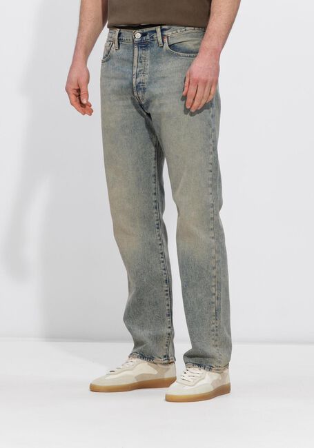 Lichtblauwe LEVI'S Straight leg jeans 501 LEVIS ORIGINAL FIT - large