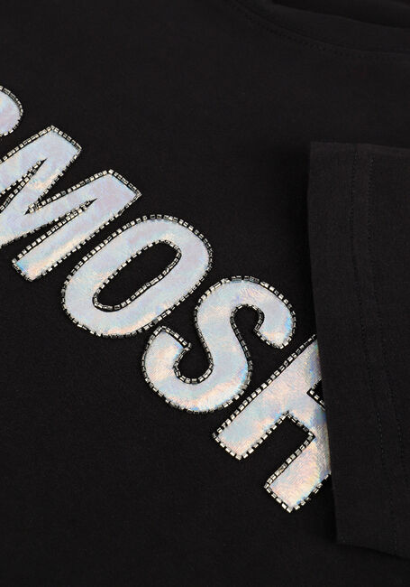Zwarte MOS MOSH T-shirt HOLLO O-SS TEE - large