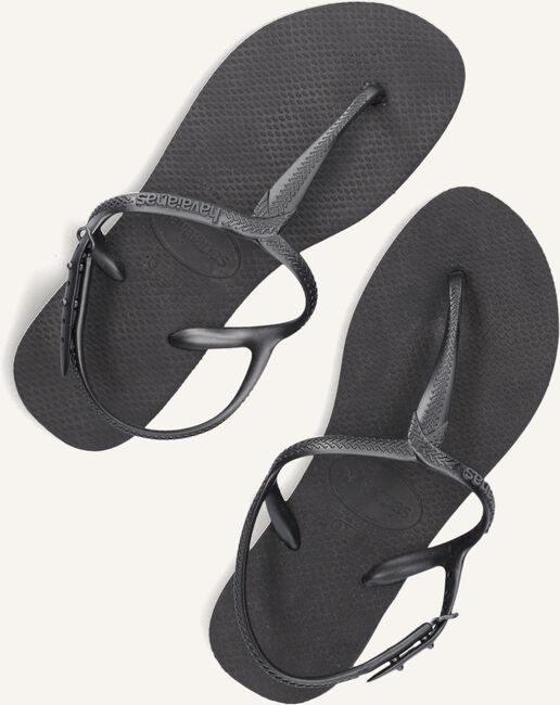 Zwarte HAVAIANAS Teenslippers TWIST Zwarte HAVAIANAS Teenslippers TWIST - large