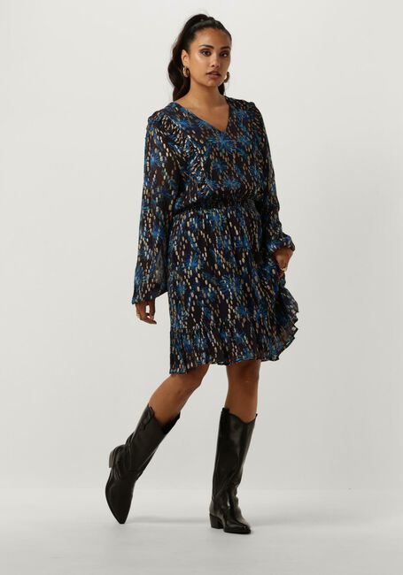 Donkerblauwe CIRCLE OF TRUST Mini jurk EVA DRESS - large