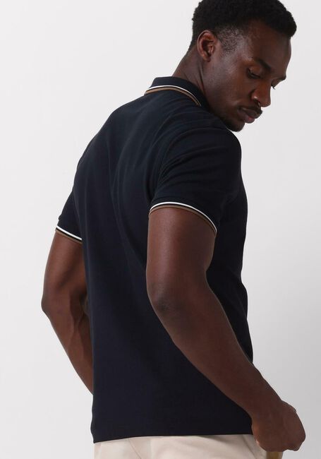 Donkerblauwe FRED PERRY Polo THE TWIN TIPPED FRED PERRY SHIRT - large