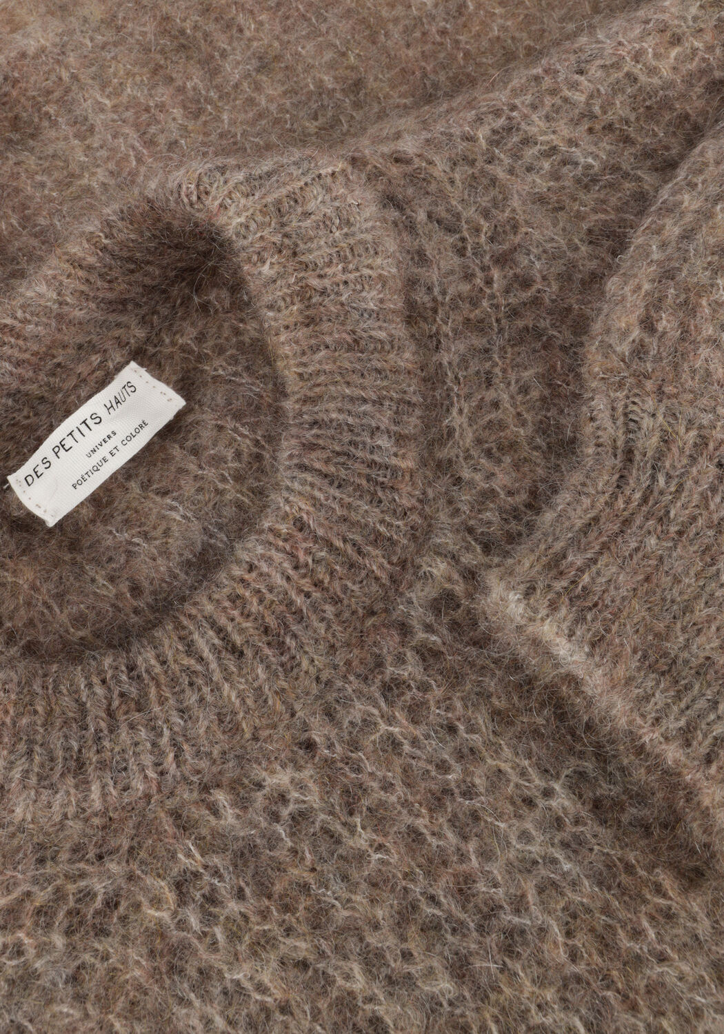 Taupe DES PETITS HAUTS Trui BURMA - large