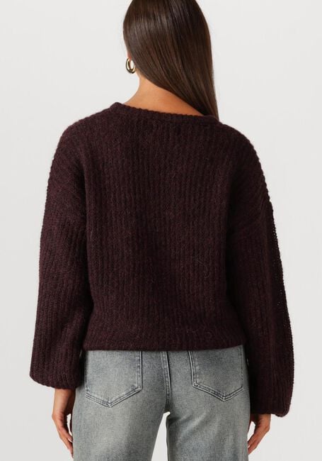 Bordeaux WITHBLACK Trui WBLOPHELIA LS PULLOVER - large