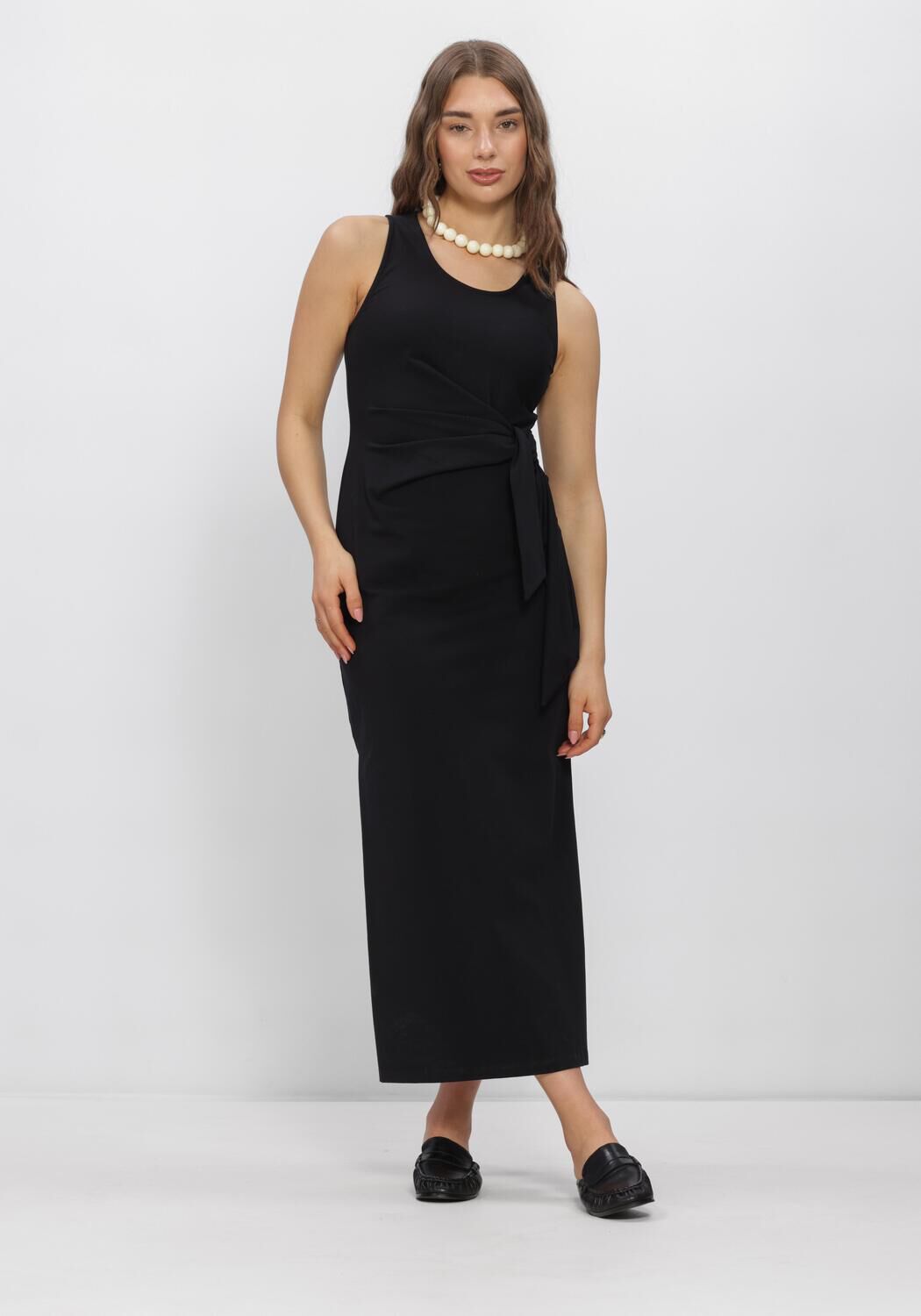 Zwarte SUMMUM Jurken DRESS COTTON ELASTANE HEAVY - large