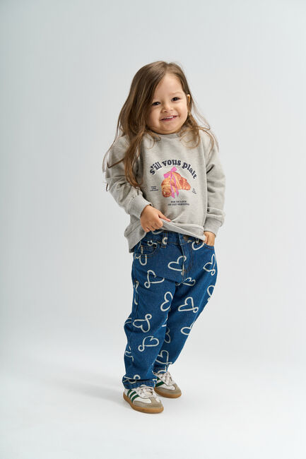 Lichtgrijze THE NEW Sweater TNSTSOLVEJ - large