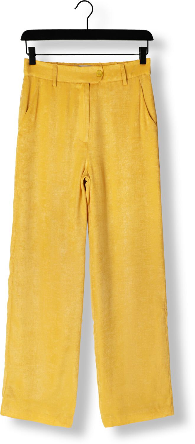 AMAYA AMSTERDAM Dames Broeken Bellini Pants Geel