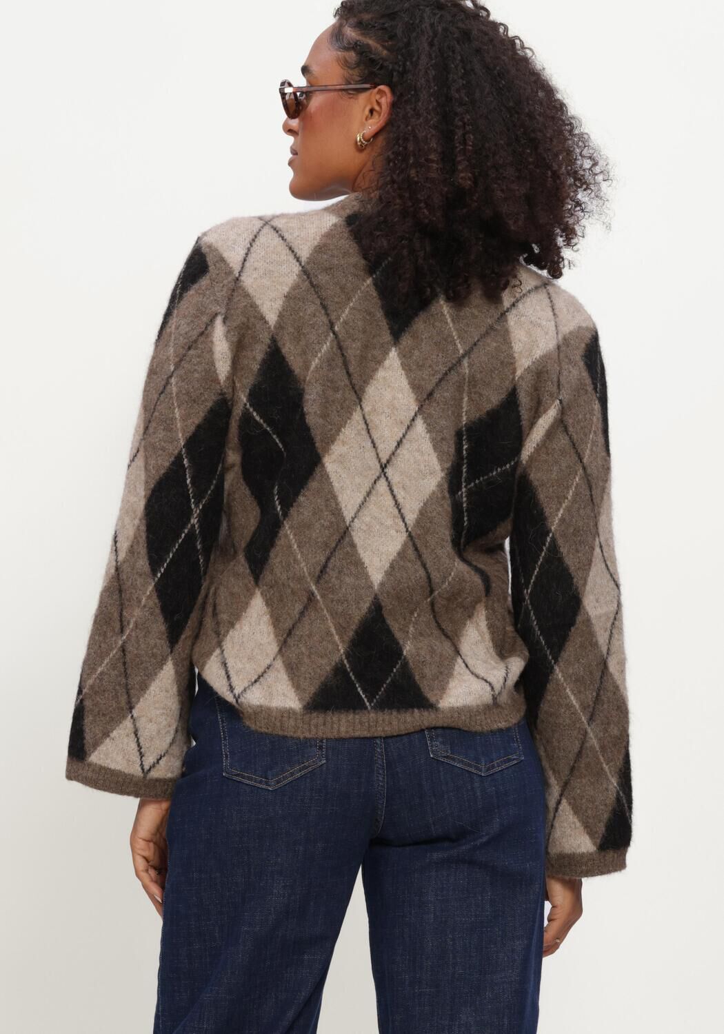 Bruine MINUS Trui MSINARA RWS KNIT PULLOVER - large