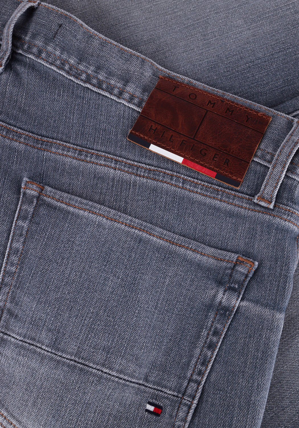 Lichtblauwe TOMMY HILFIGER Slim fit jeans SLIM BLEECKER PSTR AIDEN INDIGO - large