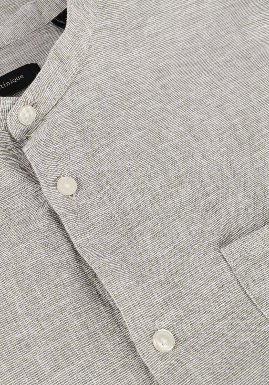 Lichtgrijze MATINIQUE Klassiek overhemd MATROSTOL CHINA 4 - large