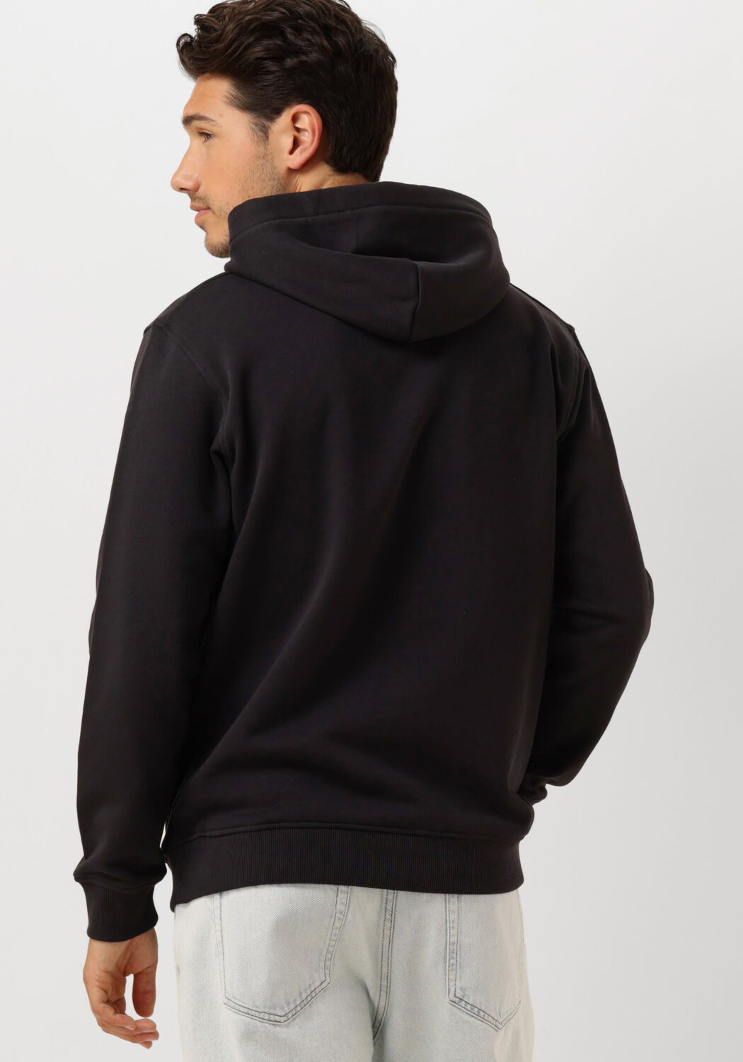 SCOTCH & SODA Heren Truien & Vesten Logo Hoodie Zwart