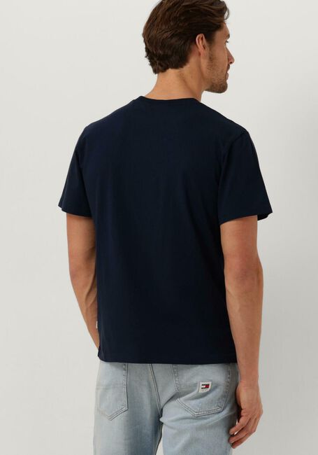 Donkerblauwe FORÉT T-shirt TIP T-SHIRT - large