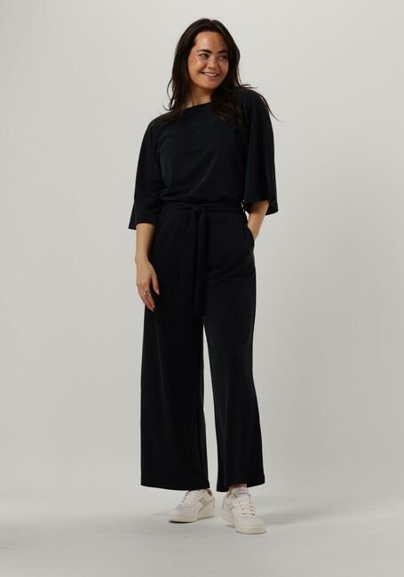 Zwarte SUMMUM Jumpsuit JUMPSUIT WASHED MODAL - large