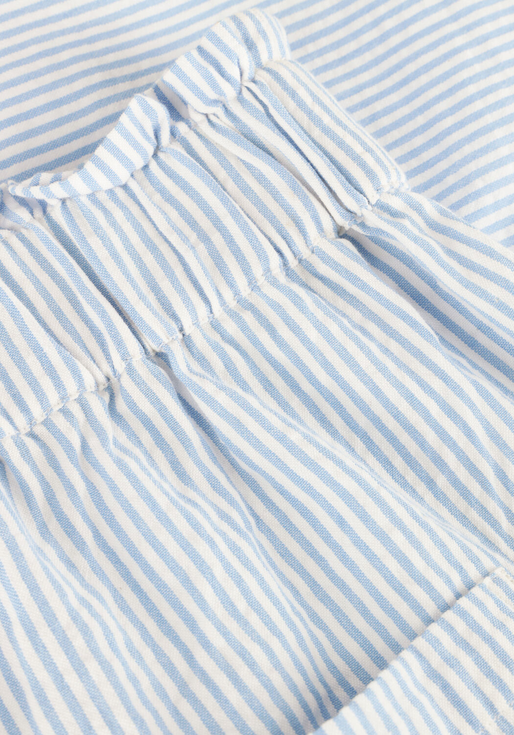 Blauwe CIRCLE OF TRUST Korte broek GABY SHORT STRIPE - large