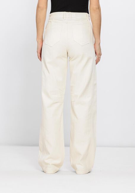 Witte HAUTE L'AMITI&Eacute; Jeans DREW BARREL PANEL TALL JEANS WHITE - large