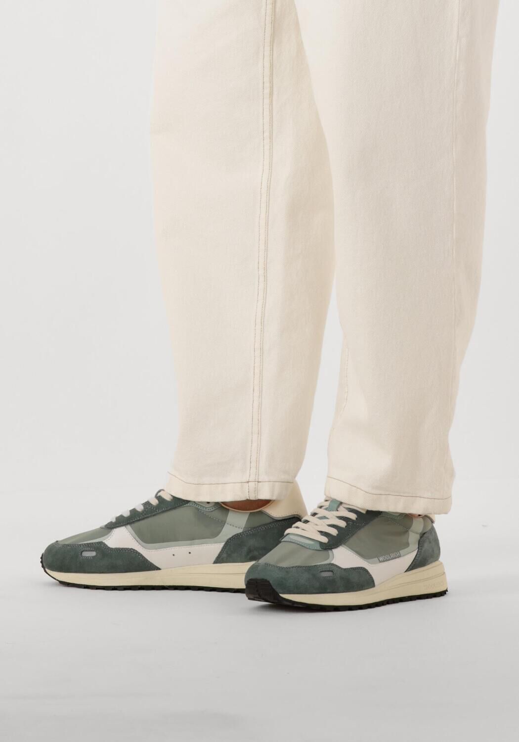 Blauwe WOOLRICH Lage sneakers RETRO SNEAKER MAN - large