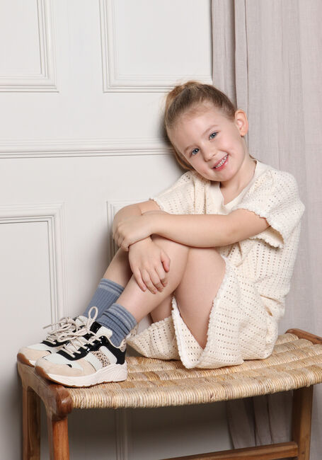 Ecru NOBELL Broeken SILLA CROCHET KNIT SHORT - large