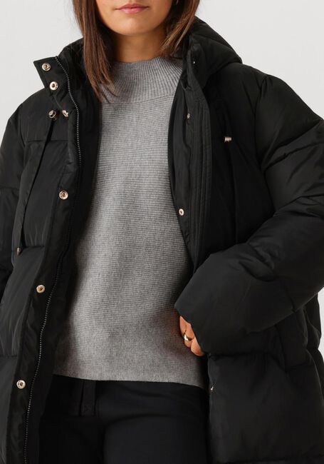 Zwarte NUKUS Jassen TESSIE COAT - large