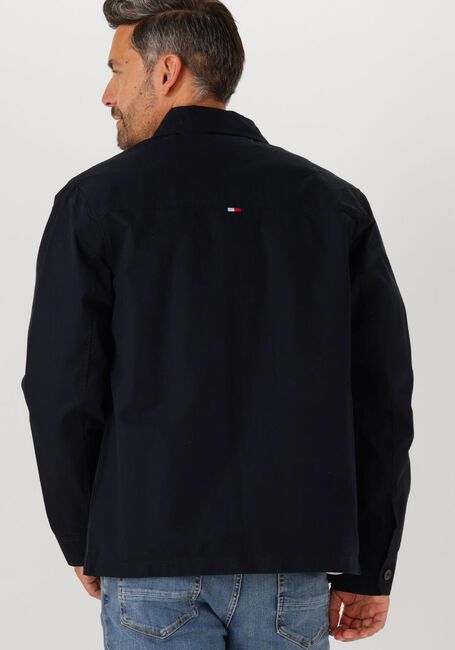 Donkerblauwe TOMMY HILFIGER Jack COTTON TWILL SHIRT JACKET - large