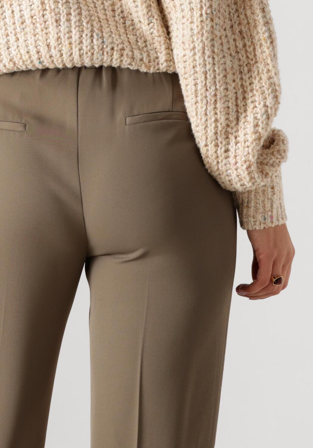 ANOTHER LABEL Dames Broeken Doore Pants Bruin