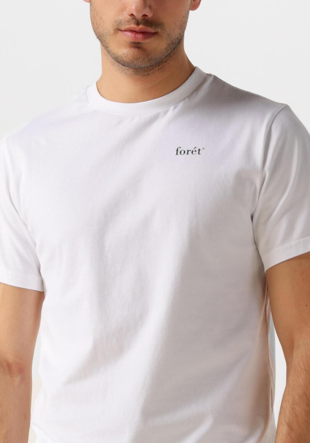 FORÉT Forét Heren Polo's & T-shirts Ocean T-shirt Wit