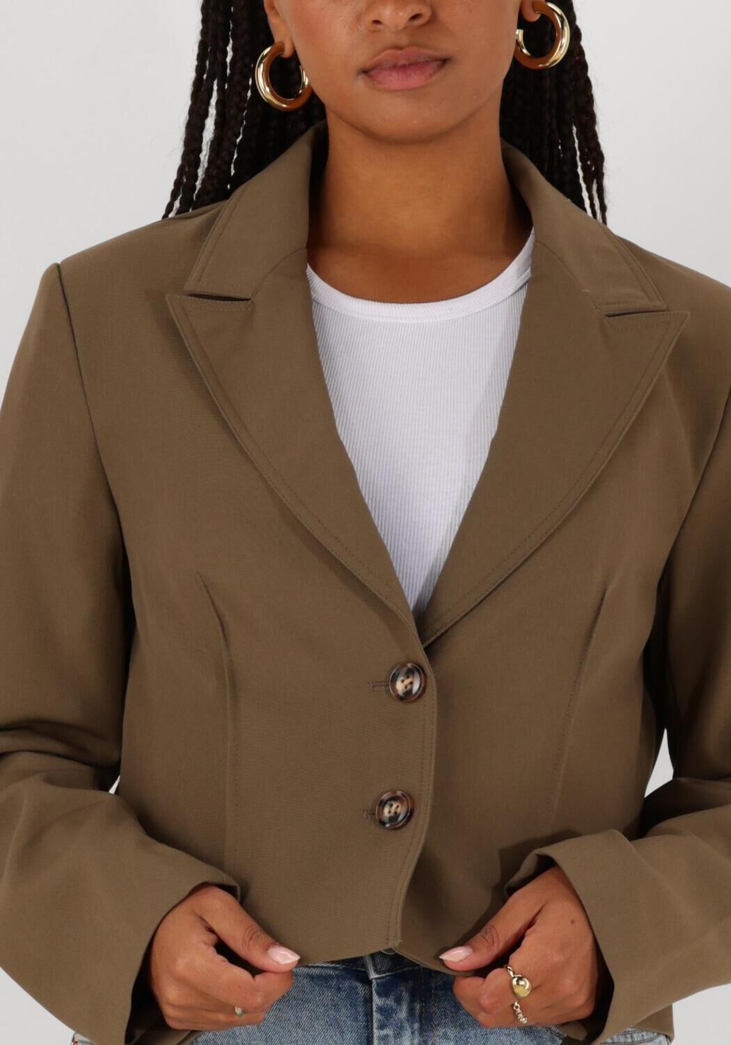 Y.A.S. Dames Blazers Yascappa Ls Short Blazer Bruin