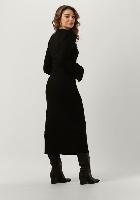 Zwarte GESTUZ Midi jurk ANKAGZ LONG DRESS - large