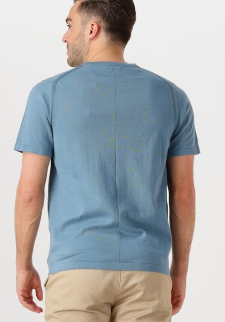 Blauwe DSTREZZED T-shirt ZEKE TEE - large