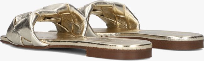 Gouden NOTRE-V Slippers X FLORINE - BABE YOU ARE GOLD - large