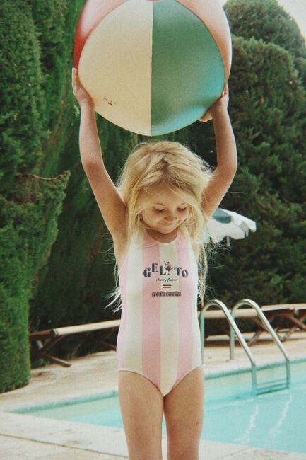 Roze KONGES SLOJD Badpakken POMIA SWIMSUIT - large