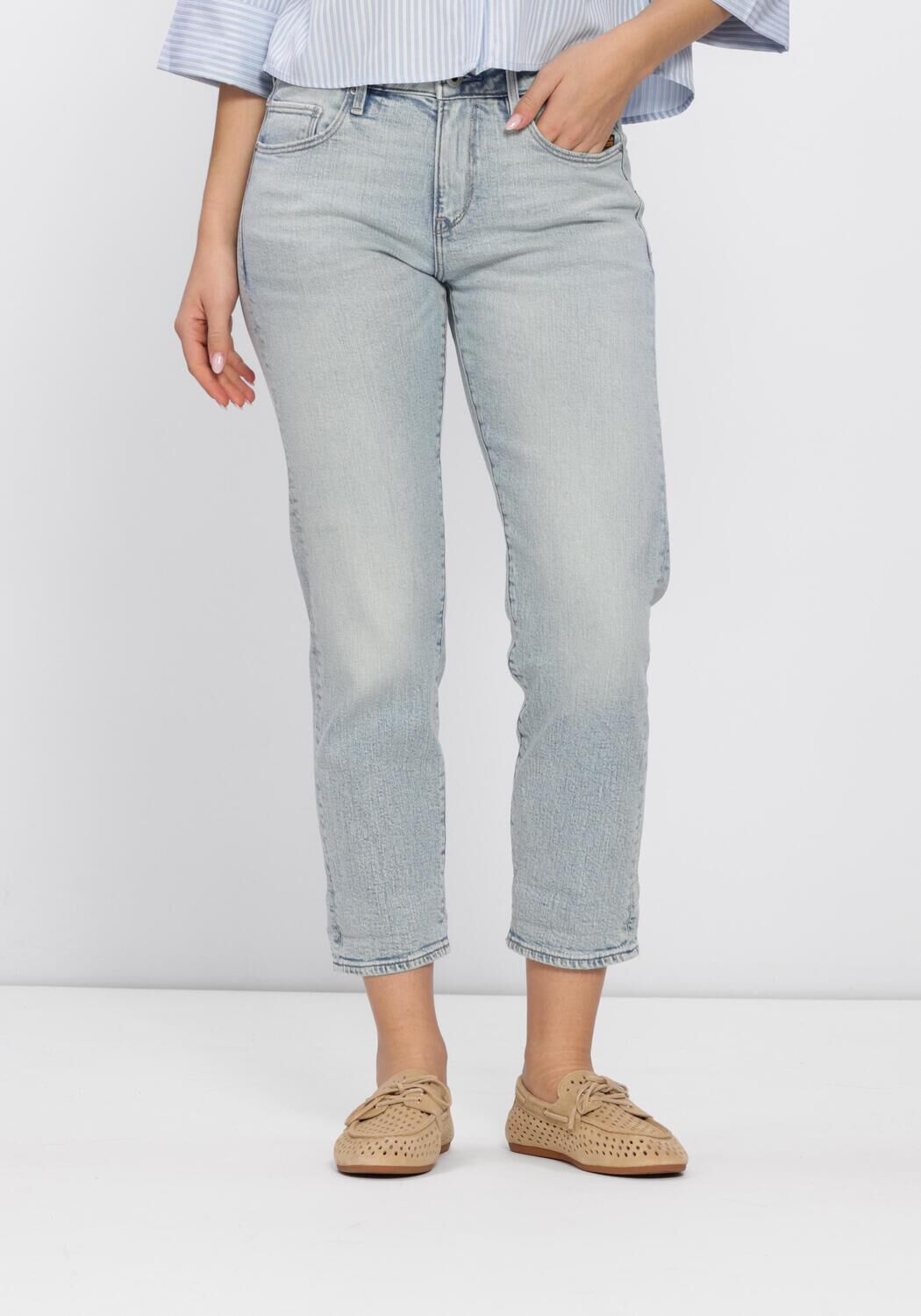 Blauwe G-STAR RAW Mom jeans KATE BOYFRIEND WMN - large