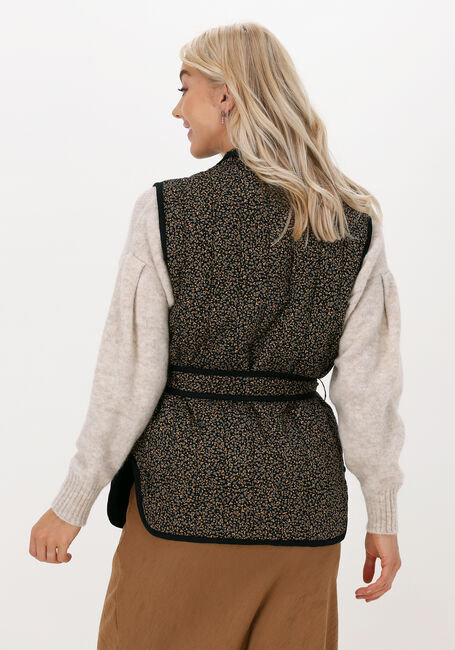 Zwarte SECOND FEMALE Bodywarmer ARLINDA QUILT WAISTCOAT - large