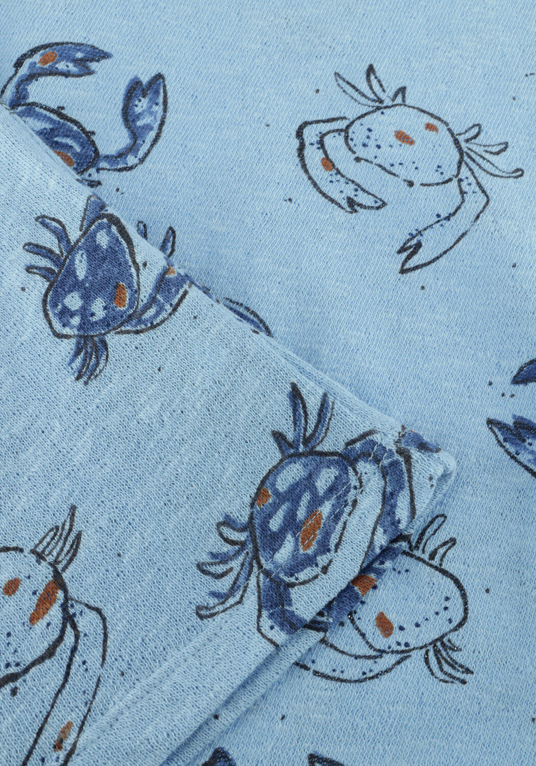 Lichtblauwe PLAY UP T-shirt PRINTED FLAME JERSEY T-SHIRT - large