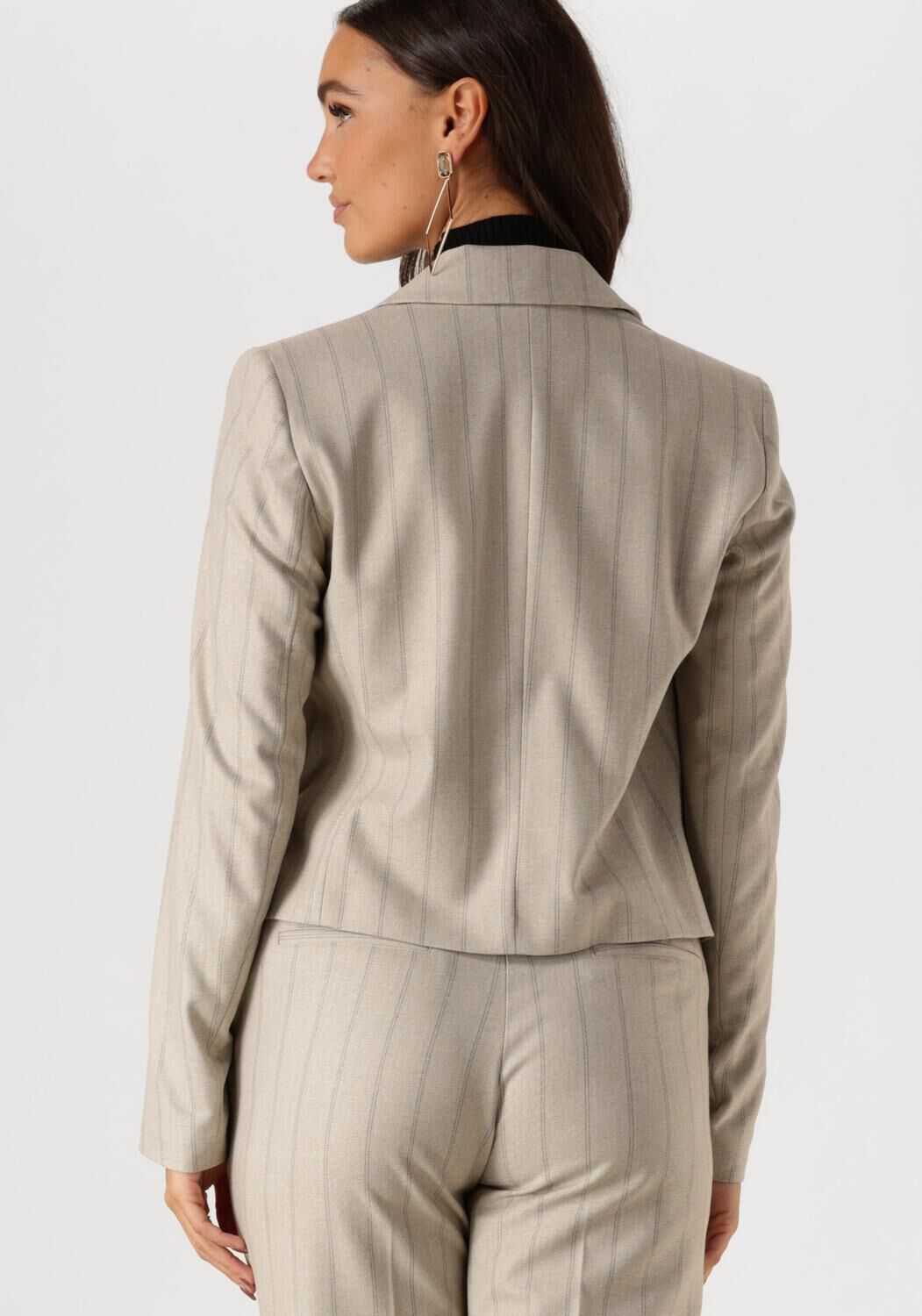 JANSEN AMSTERDAM Dames Blazers Pss265 Blazer Aliya Zand