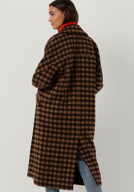 Bruine SELECTED FEMME Mantel NEW ELEMENT WOOL COAT B - large